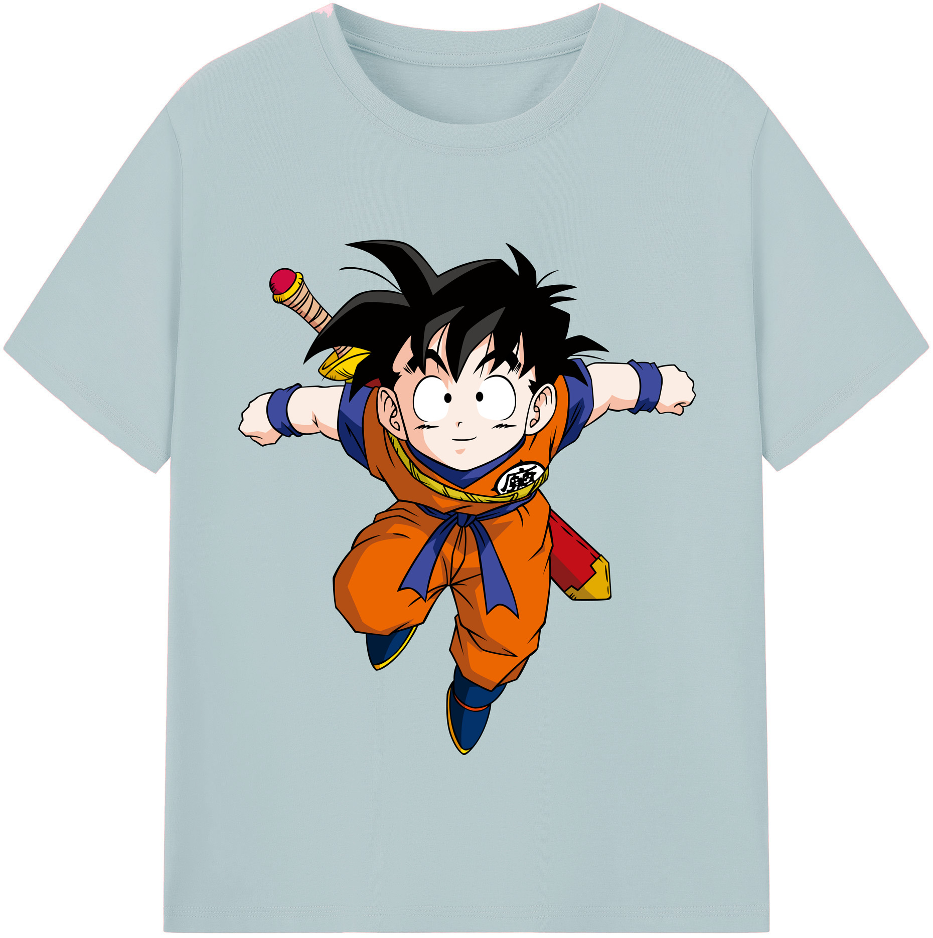 （画像用） ドラゴンボール 孫悟空（そん ごくう）Son Goku カカロット DRAGON BALL Kakarotto 綿100％半袖Tシャツ（フロントプリント）